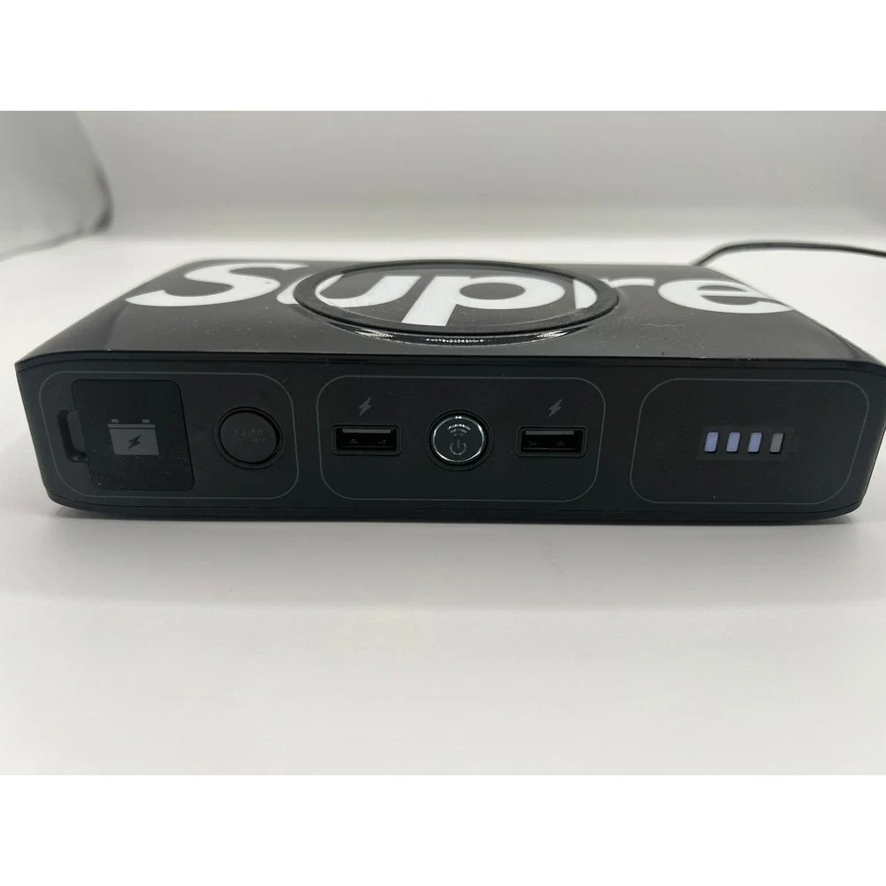 Supreme Mophie Powerstation Go Wireless Charger Black 44400mWh Power Bank